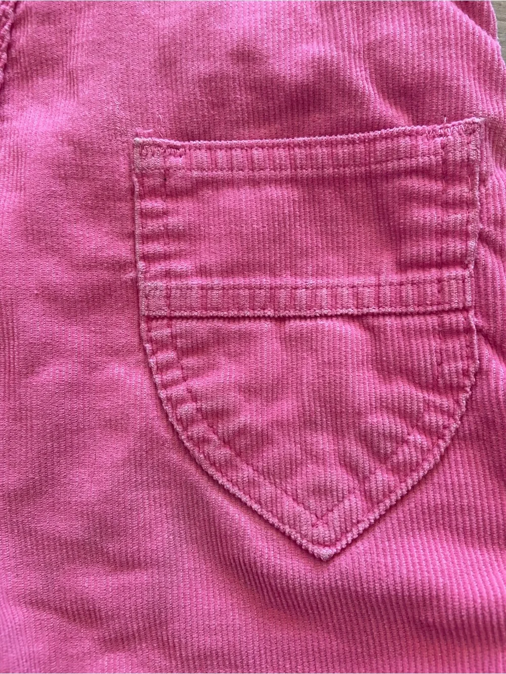 Vintage 80’s OshKosh B’Gosh Girls’ Pink Corduroy Overalls